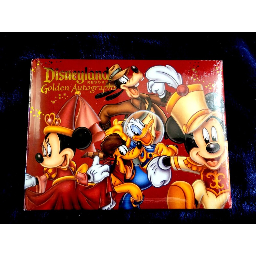 Disneyland Resort 50th Anniversary Golden Autograph Book Sealed Mint